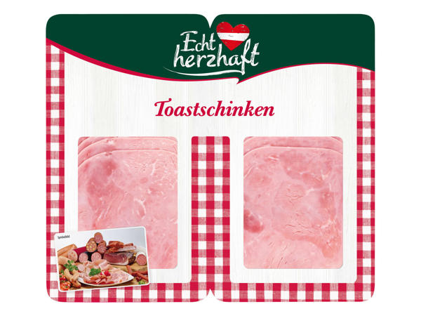 ECHT HERZHAFT Toastschinken