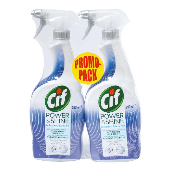 CIF(R) Badkamerspray of keukenspray, 2 st.