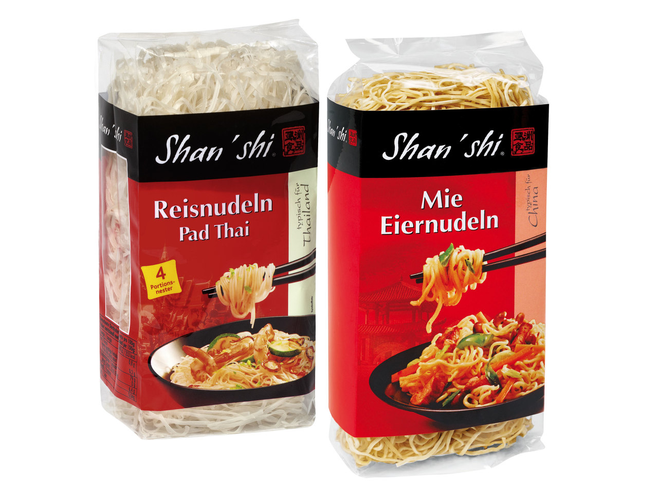 SHAN‘SHI Mie Eiernudeln/Reisnudeln