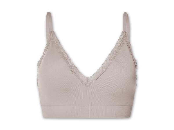 Damen Ripp-Bustier