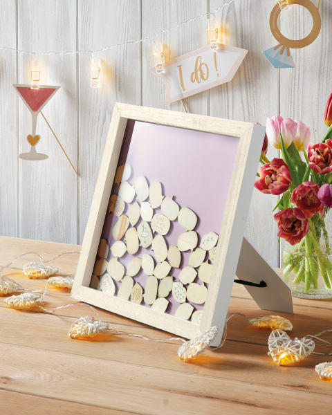 Hen Party Wooden Guestbook
