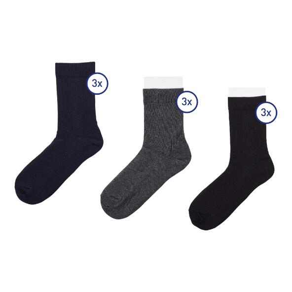 DIM(R) 				Chaussettes, 3 paires