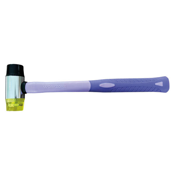 WORKZONE Double Head Mallet, Purple