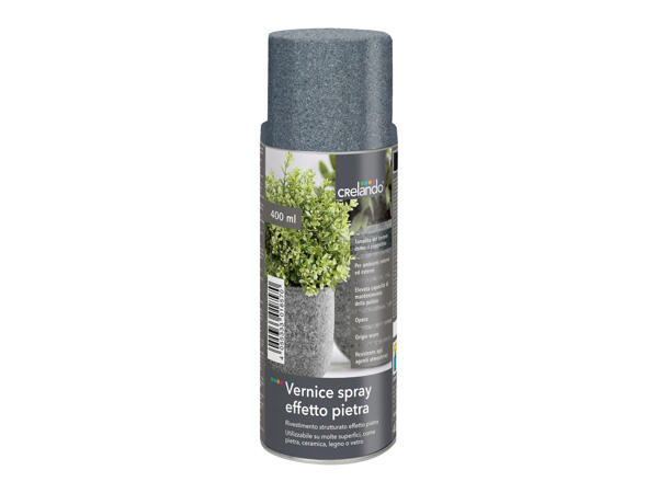 Spray Paint with Stone Effect, Metallic or Silver
