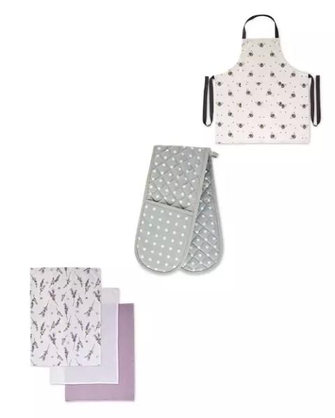 Printed Kitchen Textiles Set