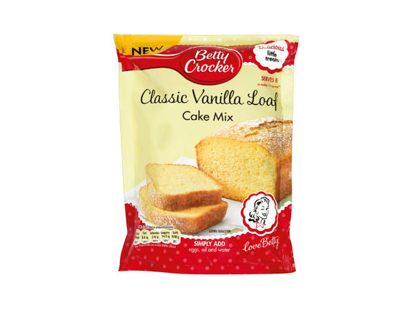 Betty Crocker Classic Vanilla Loaf Cake Mix