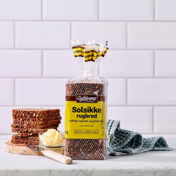 Solsikkerugbrød