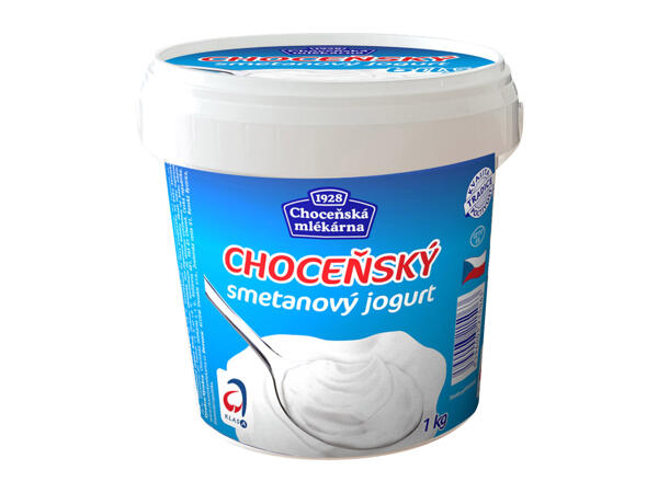 CHOCEŇSKÝ SMETANOVÝ JOGURT BÍLÝ
