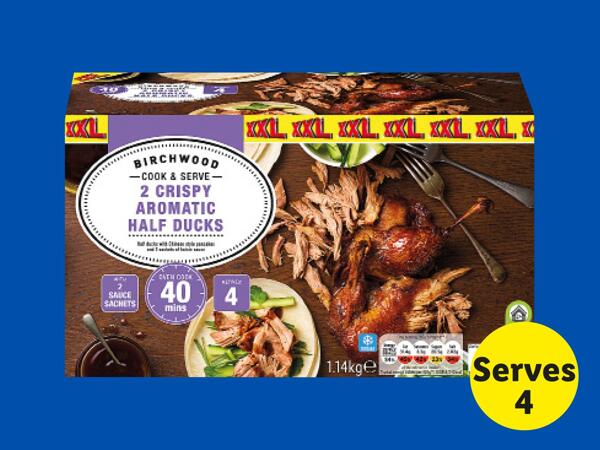 Birchwood 2 Crispy Aromatic Half Ducks