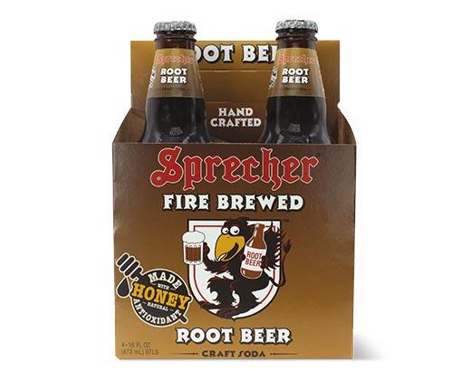 Sprecher Root Beer or Cream Soda 4pk