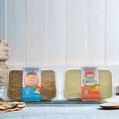 Poudre de noisettes ou d'amandes
