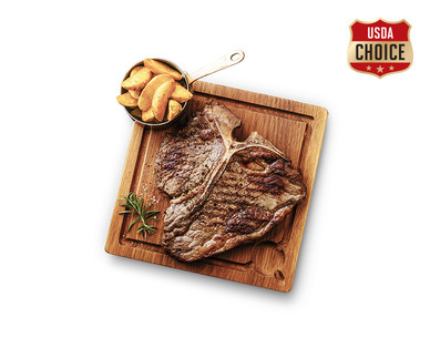 Fresh Black Angus USDA Choice T-Bone Steak