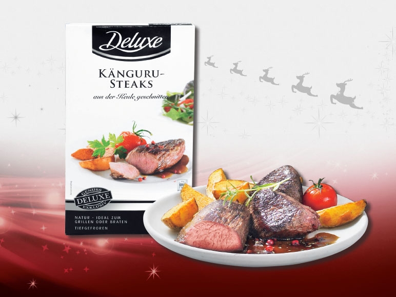 Steaks de kangourou