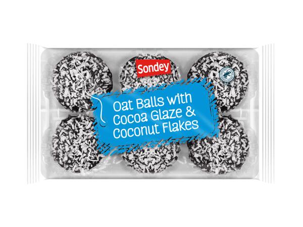 Boules au chocolat avec des copeaux de noix de coco (action valable uniquement en Suisse alémanique)
