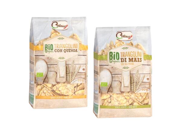 Triangles with Mais or Quinoa