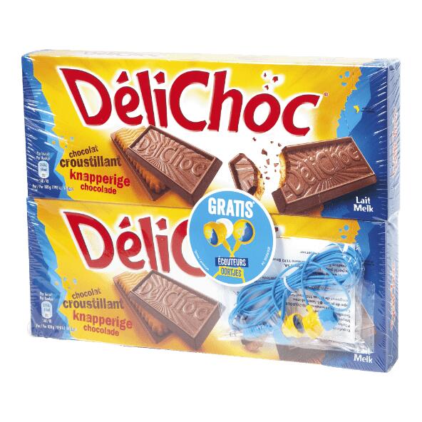 DÉLICHOC(R) 				Chocoladekoekjes, 2-pack