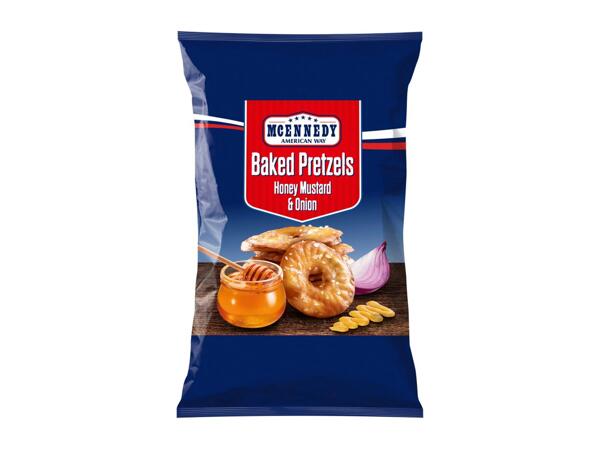 MCENNEDY Honey Mustard & Onion Baked Pretzels