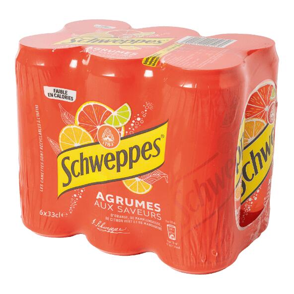 SCHWEPPES(R) 				Schweppes Agrumes, 6 pcs