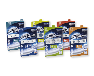 Batterie a bottone ACTIV ENERGY(R)