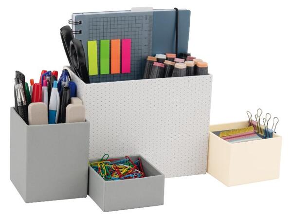 Stojan na spisy / kancelářský box / držák na tužky