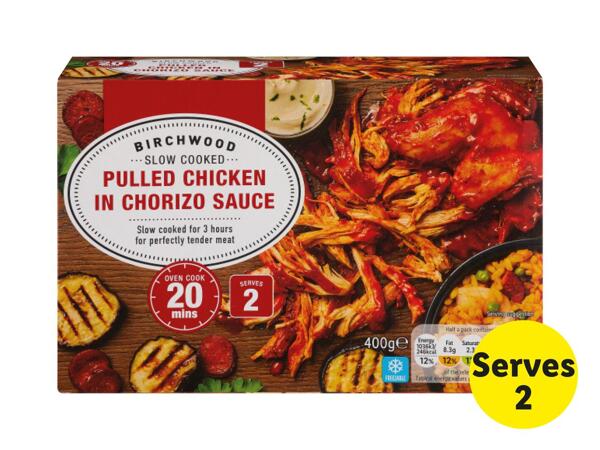 Birchwood Pulled Chicken in Chorizo Sauce