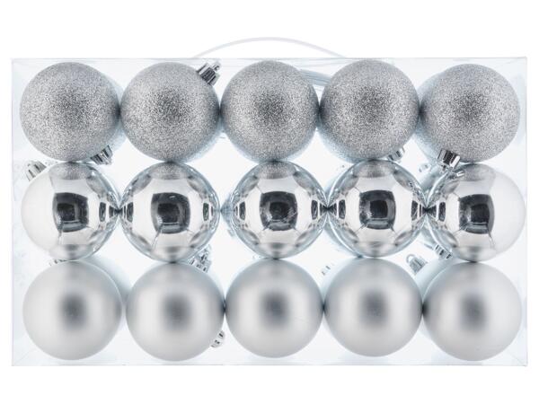 Christmas Baubles, 30 Pieces