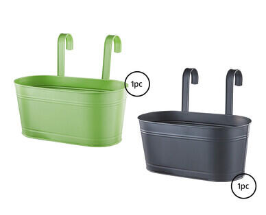 Metal Hanging Trough or Pots