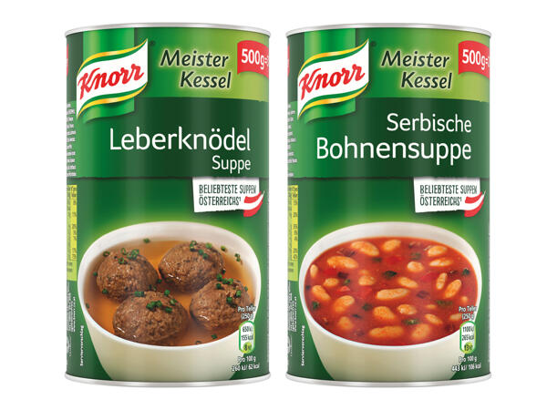 Knorr Meisterkesselsuppen