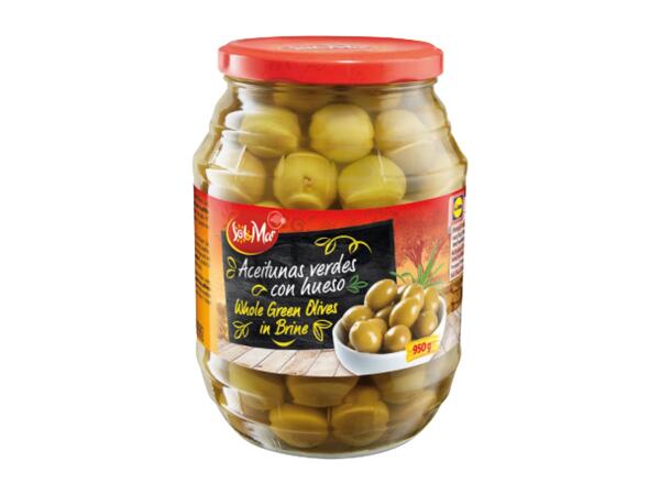 Whole Green Olives