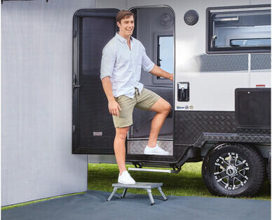 Aluminium Caravan Step