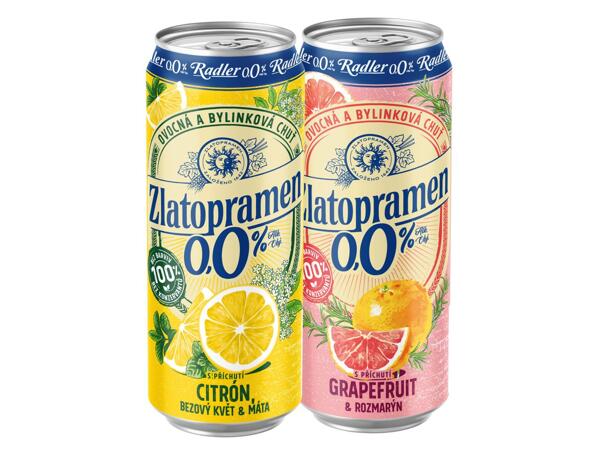 ZLATOPRAMEN RADLER 0,0 %