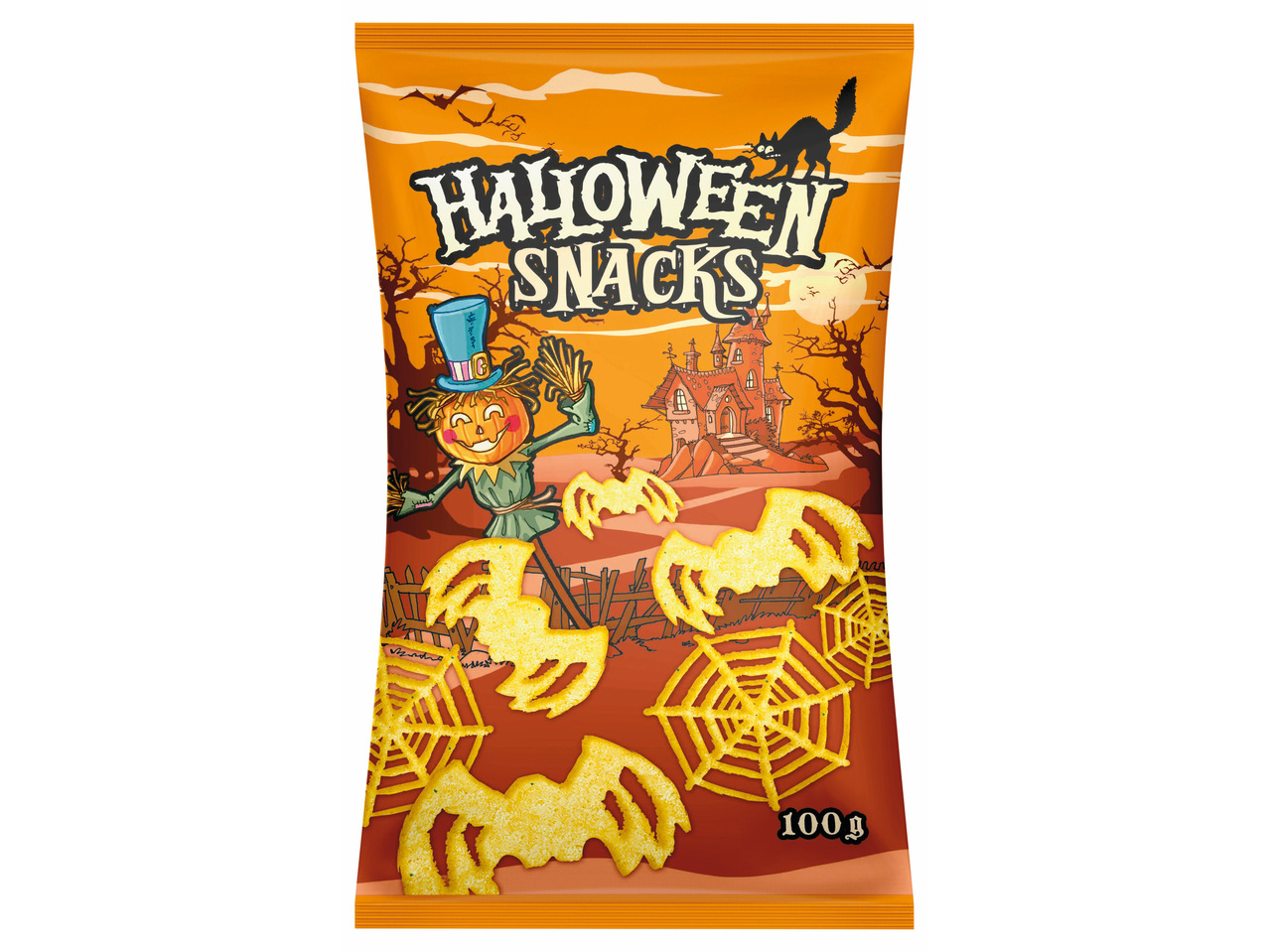 Snacks d'Halloween crème aigre