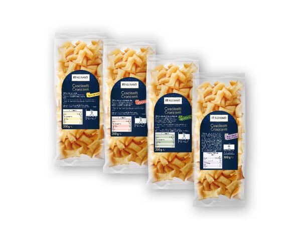Crunchy "Cuscinetti" Snacks