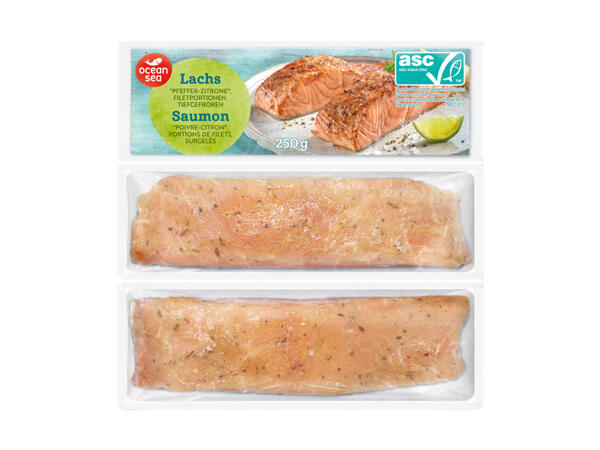 Portions filets de saumon ASC