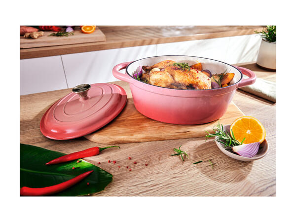 Enamel Cassarole Dish