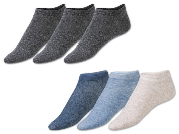 Herren Sneakersocken, 3 Paar