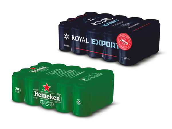 Heineken eller Royal Export