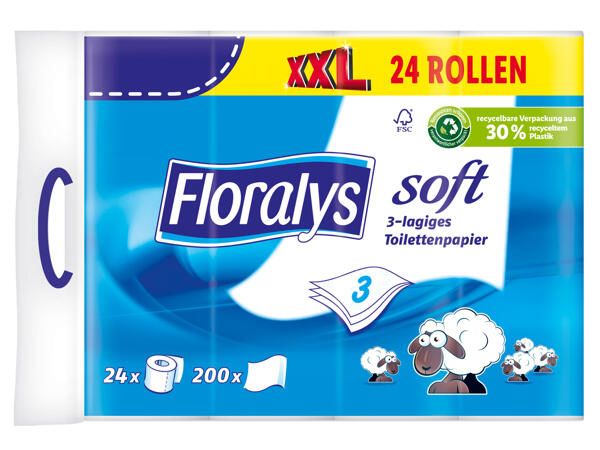 Toilettenpapier XXL 24 Rollen