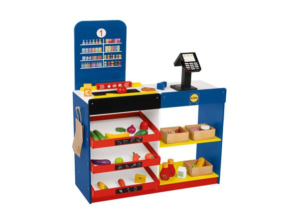 Wooden Lidl Supermarket