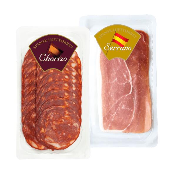 CASA CZAJA 	 				Serrano eller chorizo