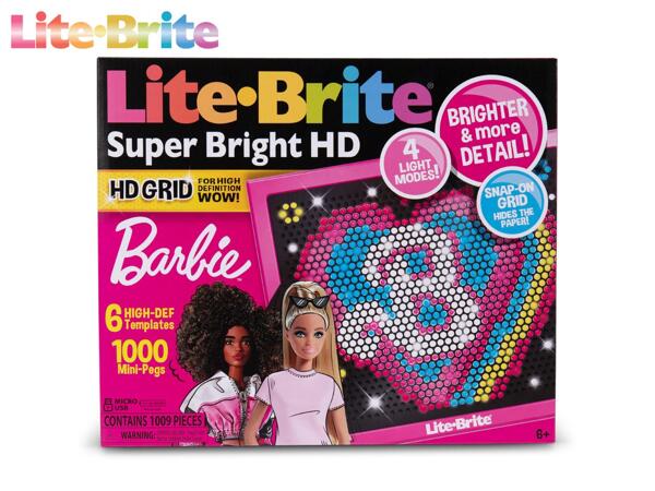 Lite Brite "Lite-Brite Super Bright HD Barbie Edition