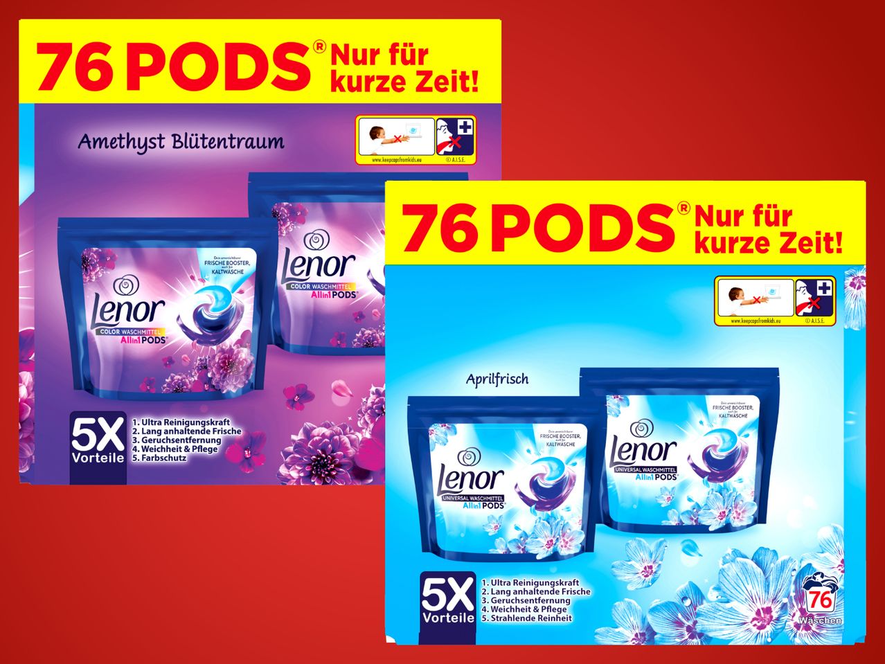 Waschmittel All in One Pods