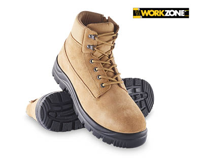 Steel Cap Work Boots with Zip