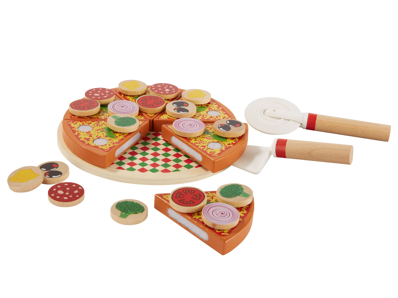Wooden Food Play Set