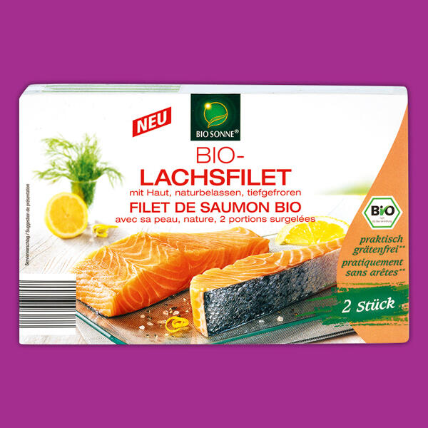 Bio-Lachsfilet