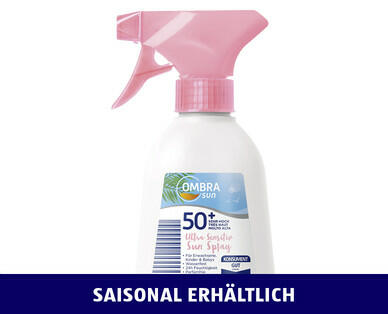 OMBRA SUN 
 SONNENSPRAY ULTRA SENSITIVE LSF 50+