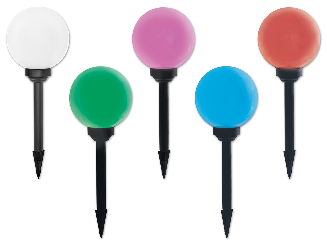 LIVARNO LUX(R) LED-Solar-Kugelleuchte, Ø ca. 25 cm