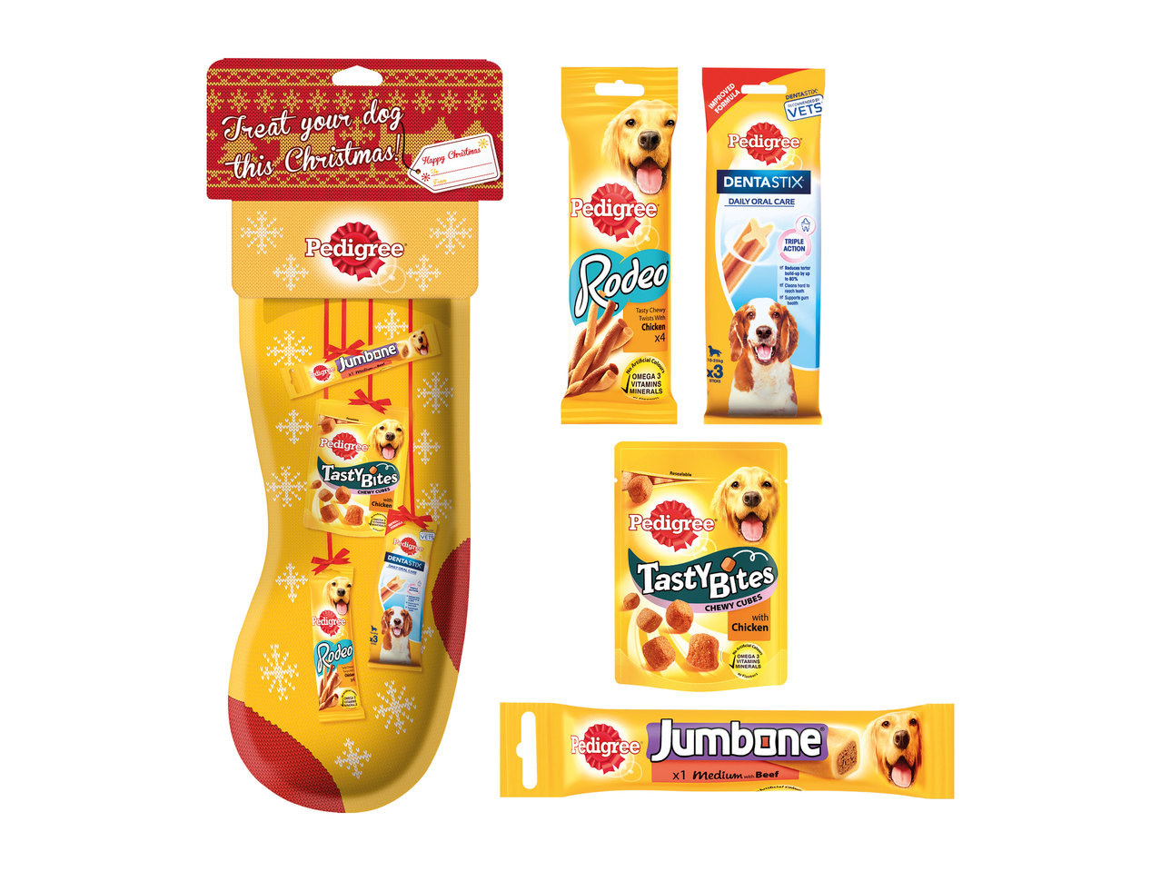 Pedigree Dog Treat Stockings1