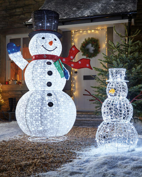 1.8m Pop Up Snowman - Aldi - Great Britain - Specials archive