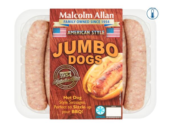 Malcolm Allan Jumbo Sausages 500g